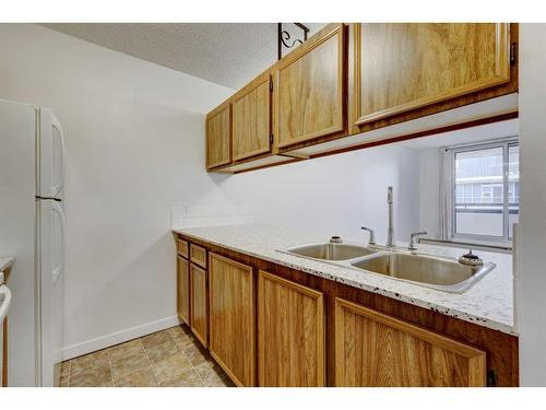 1110-738 3 Avenue Sw, Calgary, AB - Indoor Photo Showing Kitchen With Double Sink