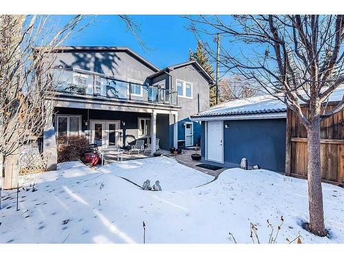 1109 Dorchester Avenue Sw, Calgary, AB - Outdoor With Deck Patio Veranda