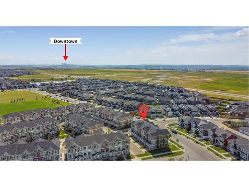 131 Redstone Circle Ne, Calgary, AB - Outdoor With View