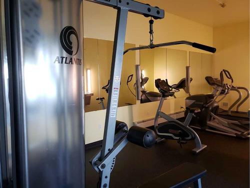 412-221 6 Avenue Se, Calgary, AB - Indoor Photo Showing Gym Room