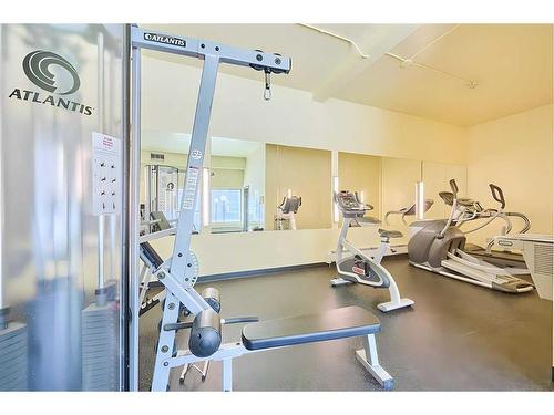 412-221 6 Avenue Se, Calgary, AB - Indoor Photo Showing Gym Room