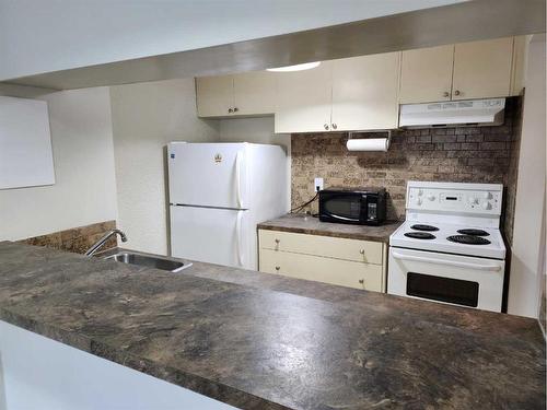 412-221 6 Avenue Se, Calgary, AB - Indoor Photo Showing Kitchen