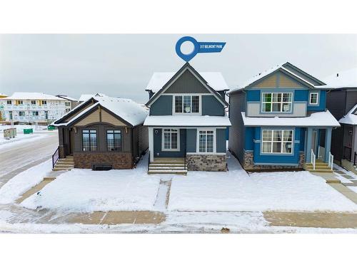 317 Belmont Park Sw, Calgary, AB - Outdoor With Facade