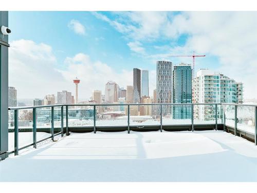 501-615 6 Avenue Se, Calgary, AB - Outdoor With Balcony With View