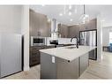 254 Alpine Boulevard Sw, Calgary, AB  - Indoor Photo Showing Kitchen With Stainless Steel Kitchen With Upgraded Kitchen 