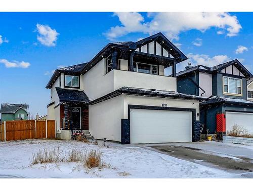 282 Saddlefield Place Ne, Calgary, AB - Outdoor With Facade