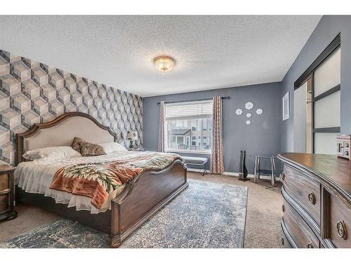 127 Brightoncrest Rise Se, Calgary, AB - Indoor Photo Showing Bedroom