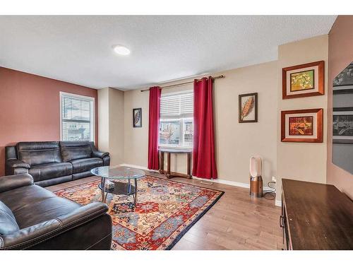 127 Brightoncrest Rise Se, Calgary, AB - Indoor Photo Showing Living Room