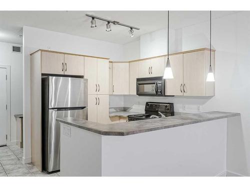 105-1408 17 Street Se, Calgary, AB - Indoor Photo Showing Kitchen