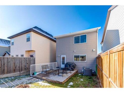 1233 New Brighton Drive Se, Calgary, AB - Outdoor With Deck Patio Veranda With Exterior