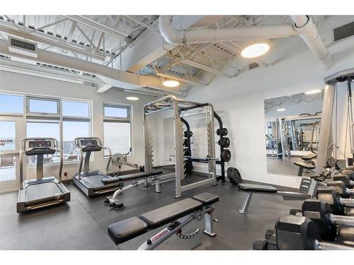 17 Cottageclub Lane, Rural Rocky View County, AB - Indoor Photo Showing Gym Room