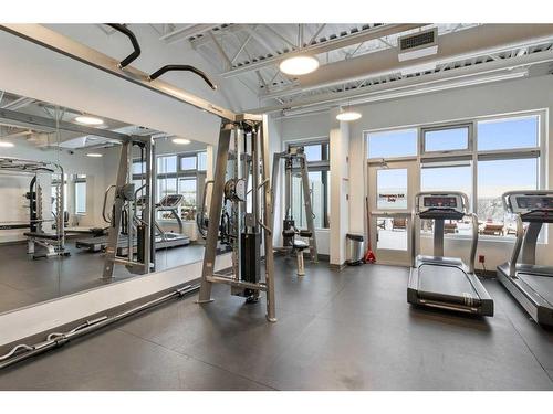 17 Cottageclub Lane, Rural Rocky View County, AB - Indoor Photo Showing Gym Room