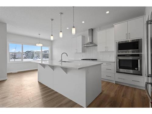 183 Wolf River Dr, Calgary, AB - Indoor Photo Showing Kitchen With Upgraded Kitchen