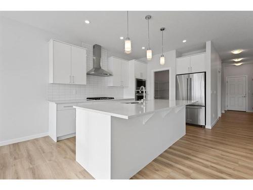 183 Wolf River Dr, Calgary, AB - Indoor Photo Showing Kitchen With Upgraded Kitchen