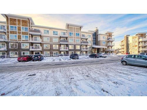 1406-302 Skyview Ranch Drive Ne, Calgary, AB - Outdoor With Balcony With Facade