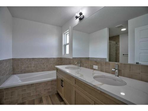 87 Hotchkiss Manor Se, Calgary, AB - Indoor Photo Showing Bathroom