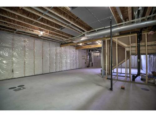 87 Hotchkiss Manor Se, Calgary, AB - Indoor Photo Showing Basement