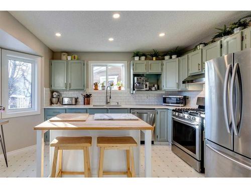 44 Sanderling Rise Nw, Calgary, AB - Indoor Photo Showing Kitchen With Stainless Steel Kitchen