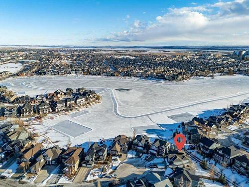 27 Auburn Sound Cove Se, Calgary, AB - Outdoor With View