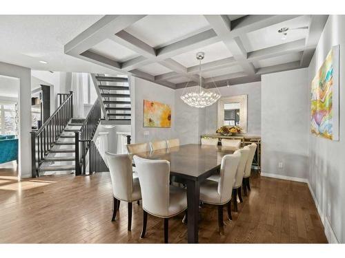 27 Auburn Sound Cove Se, Calgary, AB - Indoor Photo Showing Dining Room