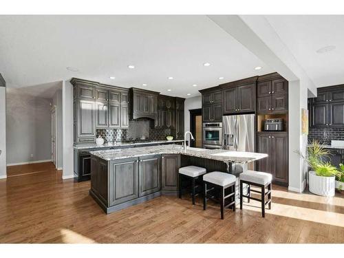 27 Auburn Sound Cove Se, Calgary, AB - Indoor Photo Showing Kitchen With Upgraded Kitchen