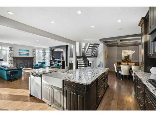 27 Auburn Sound Cove Se, Calgary, AB - Indoor Photo Showing Kitchen With Upgraded Kitchen