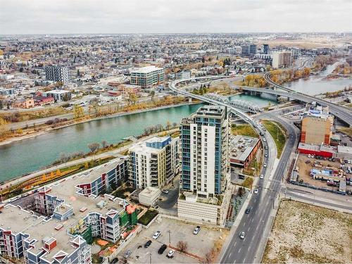 402-315 3 Street Se, Calgary, AB - Outdoor With Body Of Water With View