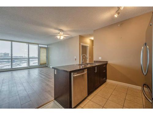 402-315 3 Street Se, Calgary, AB - Indoor Photo Showing Kitchen