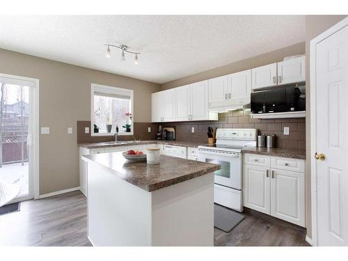 12 Panamount Crescent Nw, Calgary, AB - Indoor Photo Showing Kitchen With Double Sink