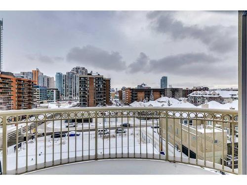 507-1315 12 Avenue Sw, Calgary, AB - Outdoor With Balcony With View