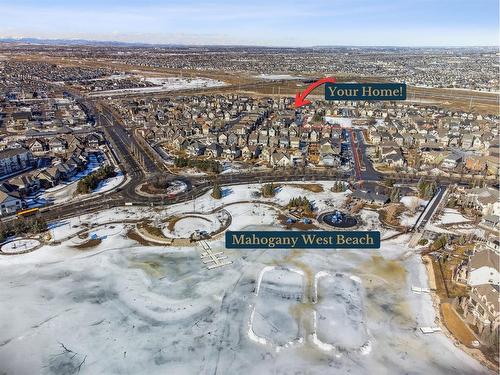 61 Mahogany Square Se, Calgary, AB - Outdoor With View