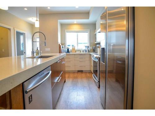 775 Mahogany Boulevard Se, Calgary, AB - Indoor Photo Showing Kitchen With Stainless Steel Kitchen With Upgraded Kitchen