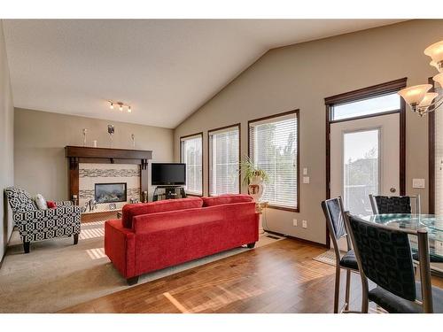 33 Evansview Manor Nw, Calgary, AB - Indoor Photo Showing Other Room With Fireplace