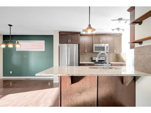 149 Walden Parade Se, Calgary, AB - Indoor Photo Showing Kitchen With Stainless Steel Kitchen With Upgraded Kitchen