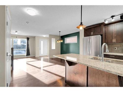 149 Walden Parade Se, Calgary, AB - Indoor Photo Showing Kitchen With Stainless Steel Kitchen With Double Sink With Upgraded Kitchen