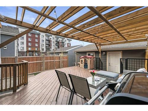 99 Masters Manor Se, Calgary, AB - Outdoor With Deck Patio Veranda With Exterior