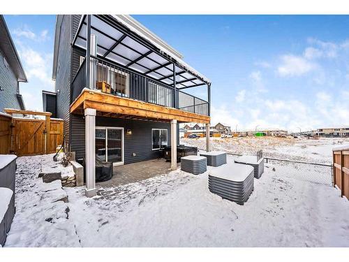 11 Willow Park Point, Cochrane, AB - Outdoor With Deck Patio Veranda