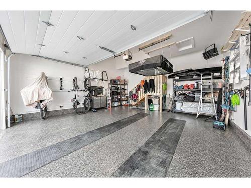 11 Willow Park Point, Cochrane, AB - Indoor Photo Showing Gym Room