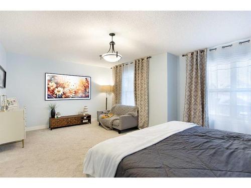 14 Copperstone Drive Se, Calgary, AB - Indoor Photo Showing Bedroom