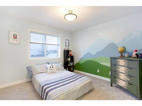 14 Copperstone Drive Se, Calgary, AB - Indoor Photo Showing Bedroom