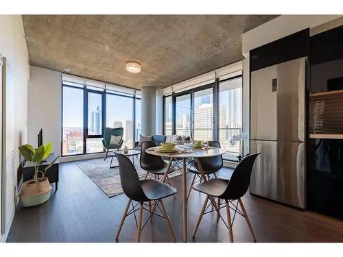 1003-1010 6 Street Sw, Calgary, AB - Indoor Photo Showing Dining Room