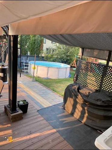 5923 7 Avenue, Edmonton, AB - Outdoor With Above Ground Pool