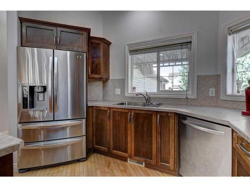 355 New Brighton Place Se, Calgary, AB - Indoor Photo Showing Kitchen With Stainless Steel Kitchen