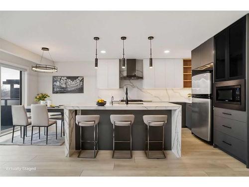 276 Royal Birch Circle Nw, Calgary, AB - Indoor Photo Showing Kitchen With Upgraded Kitchen