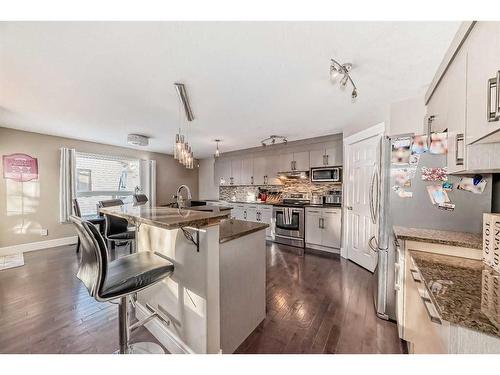 137 Coville Close Ne, Calgary, AB - Indoor Photo Showing Kitchen With Upgraded Kitchen