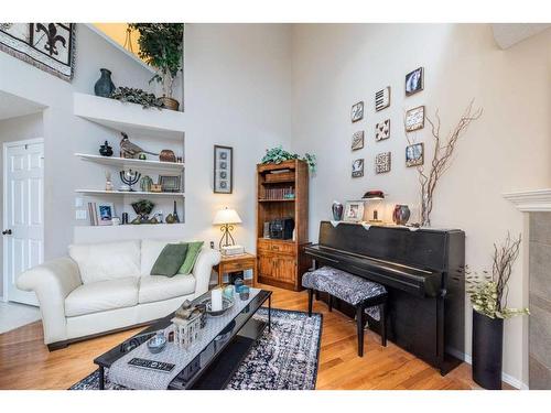 215 Chapalina Place Se, Calgary, AB - Indoor Photo Showing Living Room