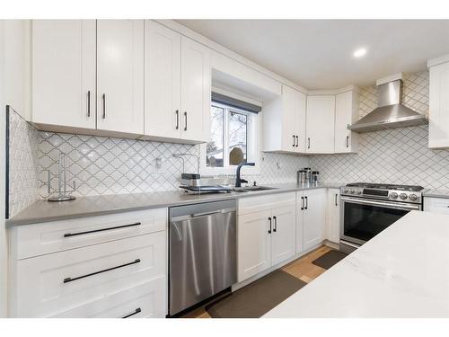 167 Whitestone Crescent Ne, Calgary, AB - Indoor Photo Showing Kitchen With Upgraded Kitchen