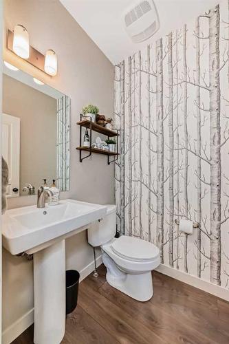 54 Copperpond Heath Se, Calgary, AB - Indoor Photo Showing Bathroom