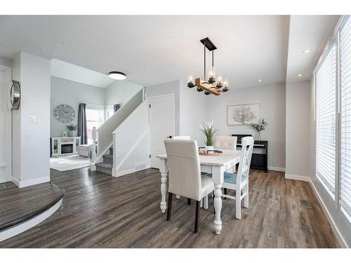 124 Macewan Glen Close Nw, Calgary, AB - Indoor Photo Showing Dining Room