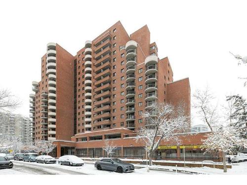 407-738 3 Avenue Sw, Calgary, AB - Outdoor With Balcony With Facade